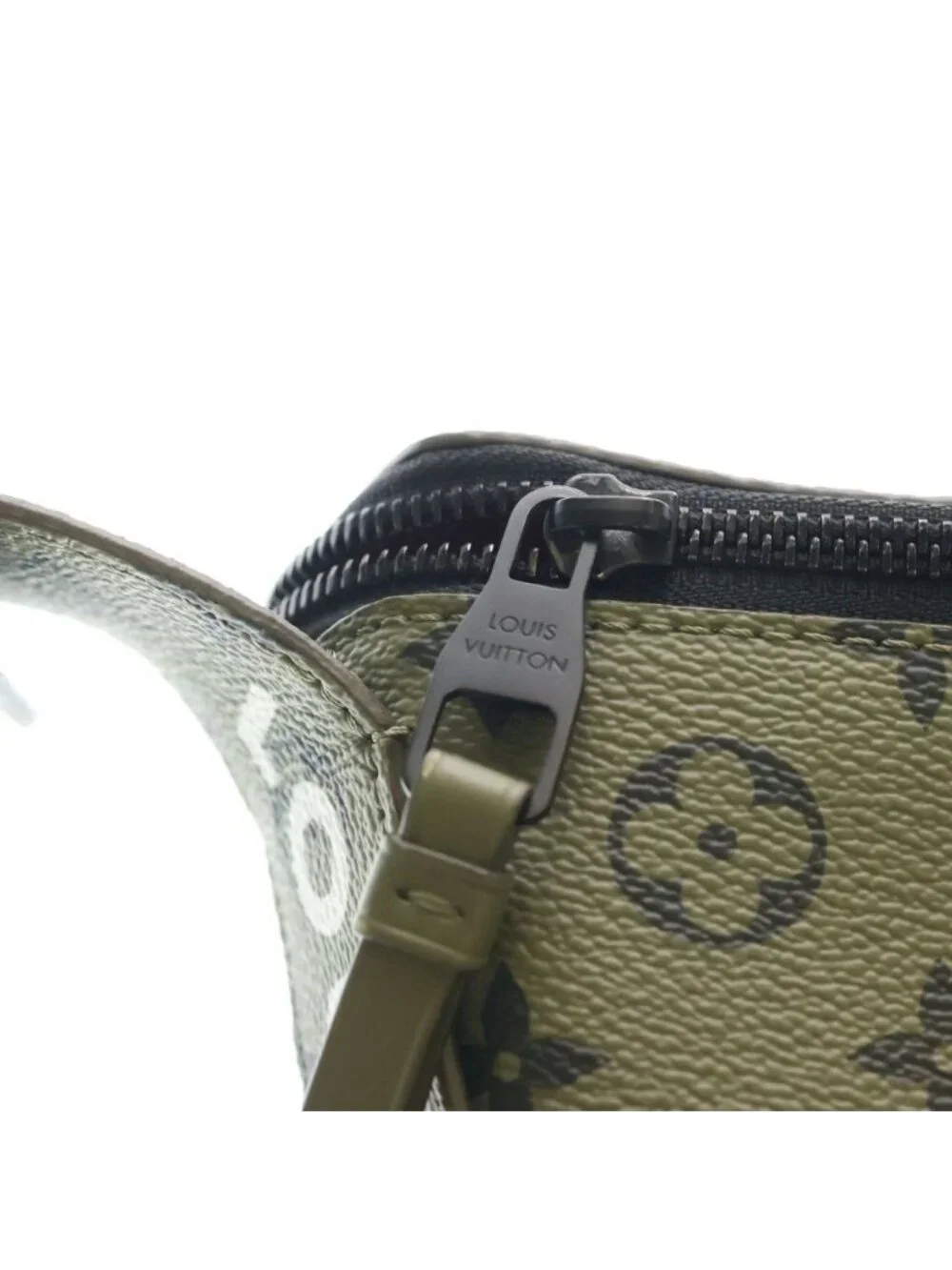 Louis Vuitton LV Moon Crossbody Monogram Leather Shoulder Bag Khaki